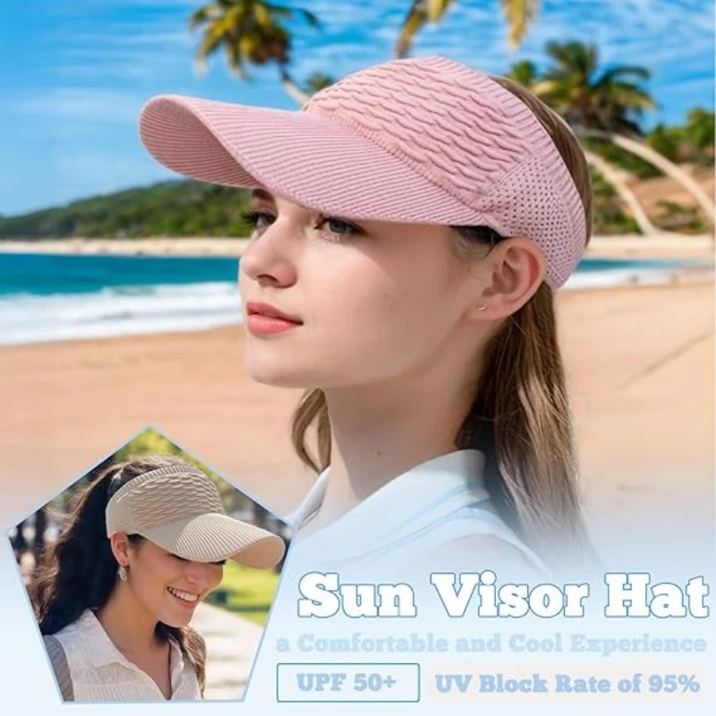 Sun Visor Hats Wide…