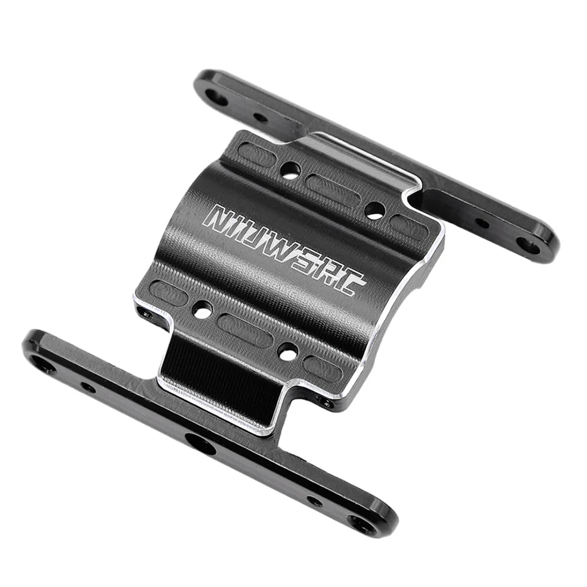 

NIUWSRC RC Защитная пластина Крепление коробки передач для 1/18 RC Crawler FCX 18 FCX18 Обновление деталей Black_A66M