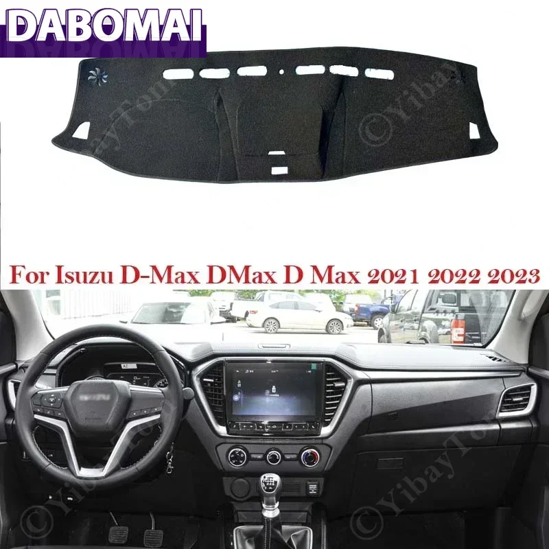 

Солнцезащитный козырек на приборную панель автомобиля для Isuzu D-Max DMax D Max 2021 2022 2023, коврик для предотвращения света, нескользящий ковер с защитой от УФ-лучей