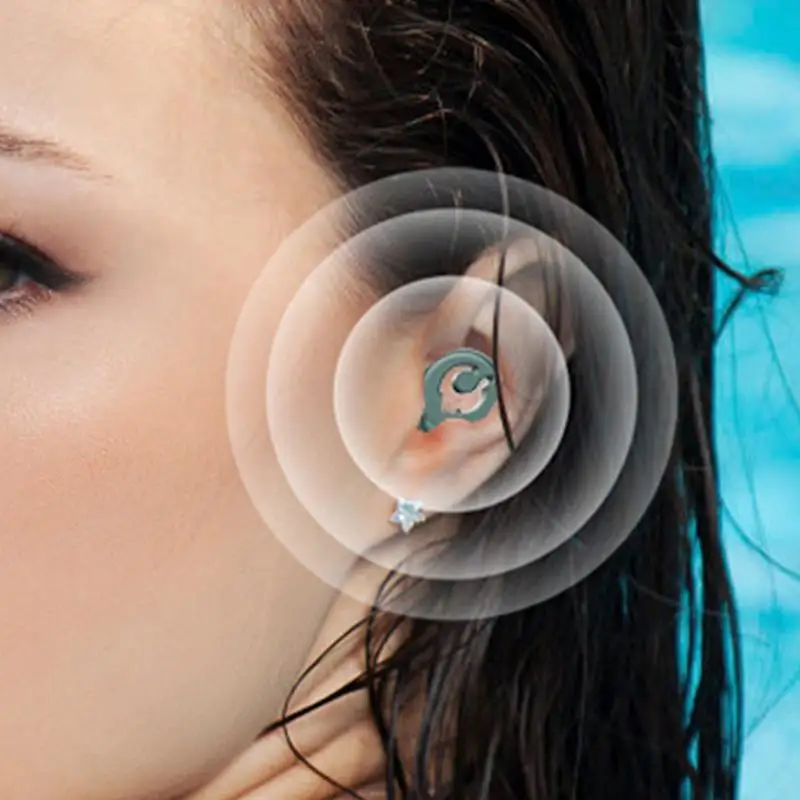 Bouchons d'oreilles antibruit en silicone, portables, réutilisables, étanches, sports de natation, étude, protection des oreilles pour le sommeil