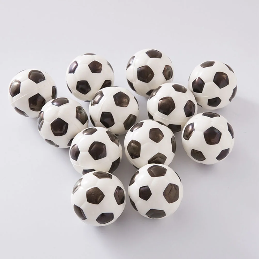 

10Pcs Elastic Soccer Balls Mini Sports Stress Balls Kids Squeeze Football Favors Stress Relief Small Ball Mini Soccer Ball