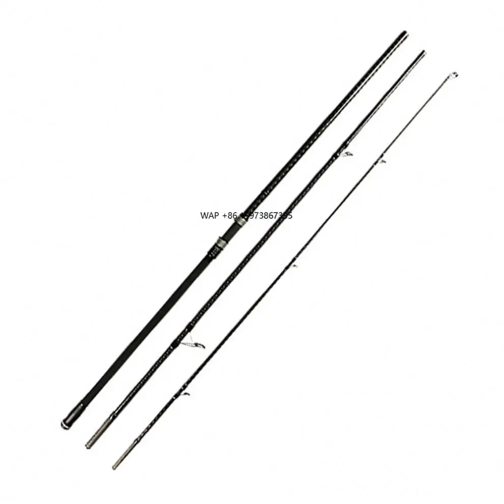 

Saltwater 3 Section Fishing Rod 50-300g Fuji Guide Fiber 4.05m Surf Casting Fishing Spinning Surf Rod