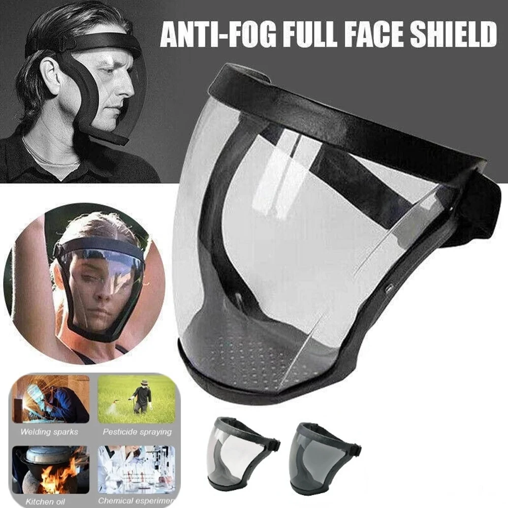 Máscara Facial Transparente Antipoeira Com 10 Filtros Pm2.5 Proteção Contra Poeira Contaminação Reutilizável
