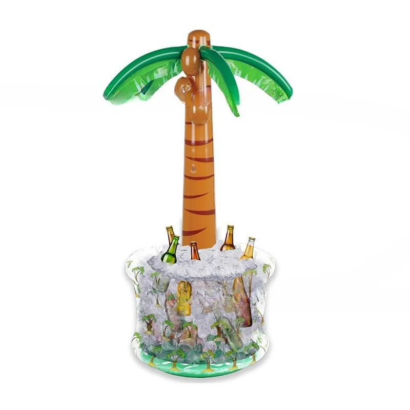 

Inflatable Coconut Ice Bucket Water Toy Ice Bucket Outdoor Party Drink Storage Bucket
