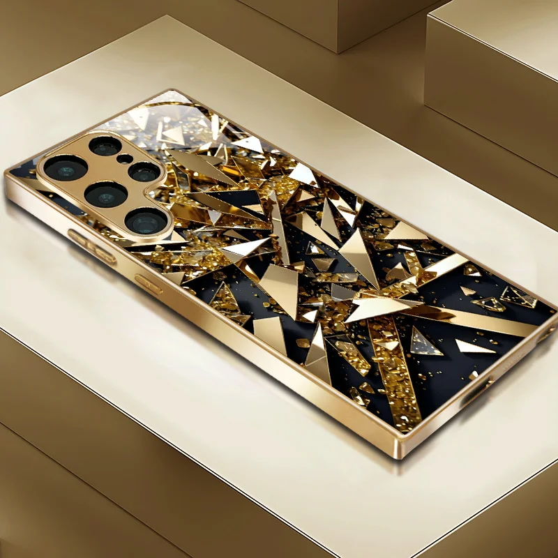 Electroplated gold new phone case for Samsung Galaxy S26 Ult