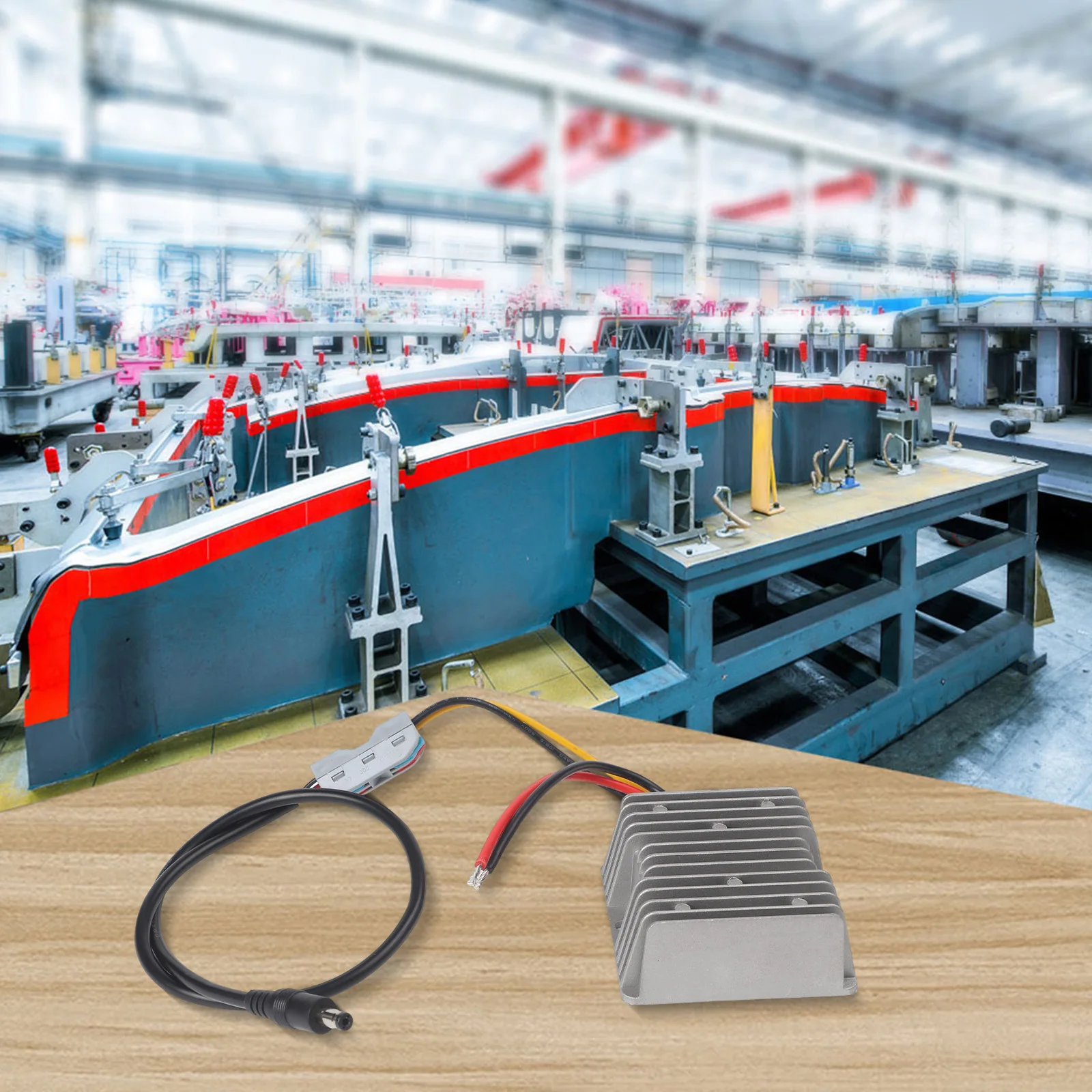 Hassle-Free Installation Power Conversion Kit DC-DC Power Power Supply 74*74*32mm 5A Output Aluminum Alloy Material