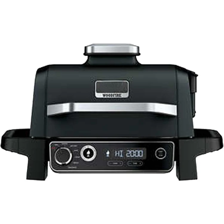 OG705CO Woodfire Outdoor Grill and Smoker Black (Renewed)