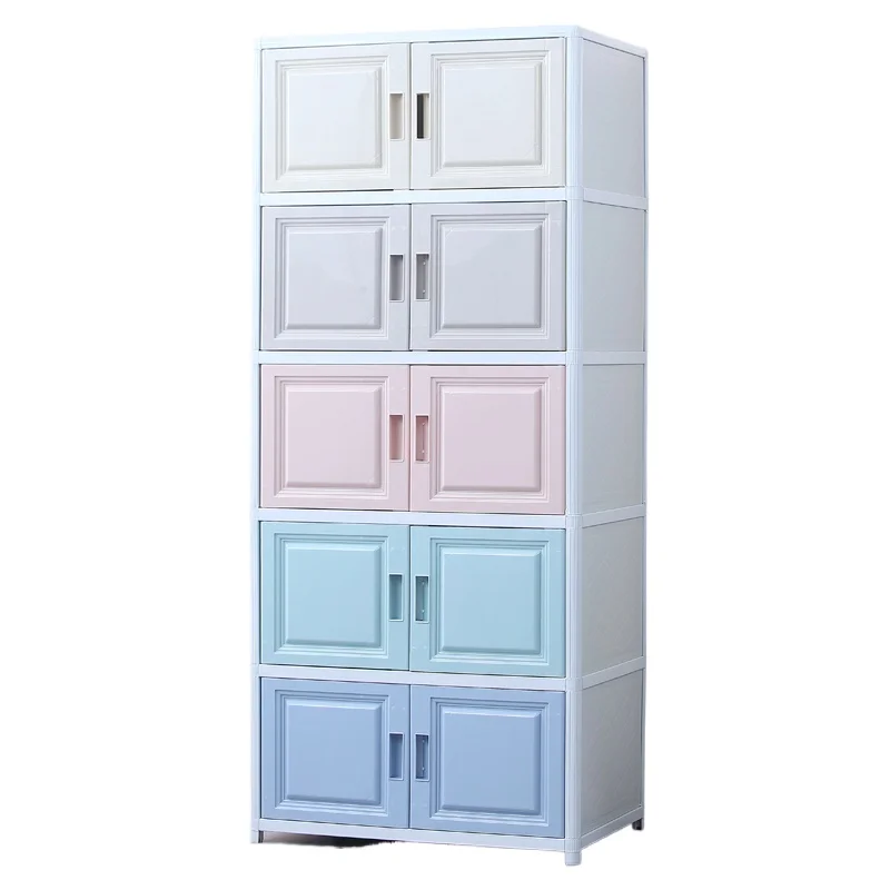 

~Storage cabinet, living room locker, children's cabinet, household plastic floor-to-ceiling large space balcony