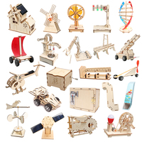 Kids STEM Toys DIY Physical Model Science Experiment Educational Toy Handmade Small Production Assembly Craft Technology Project