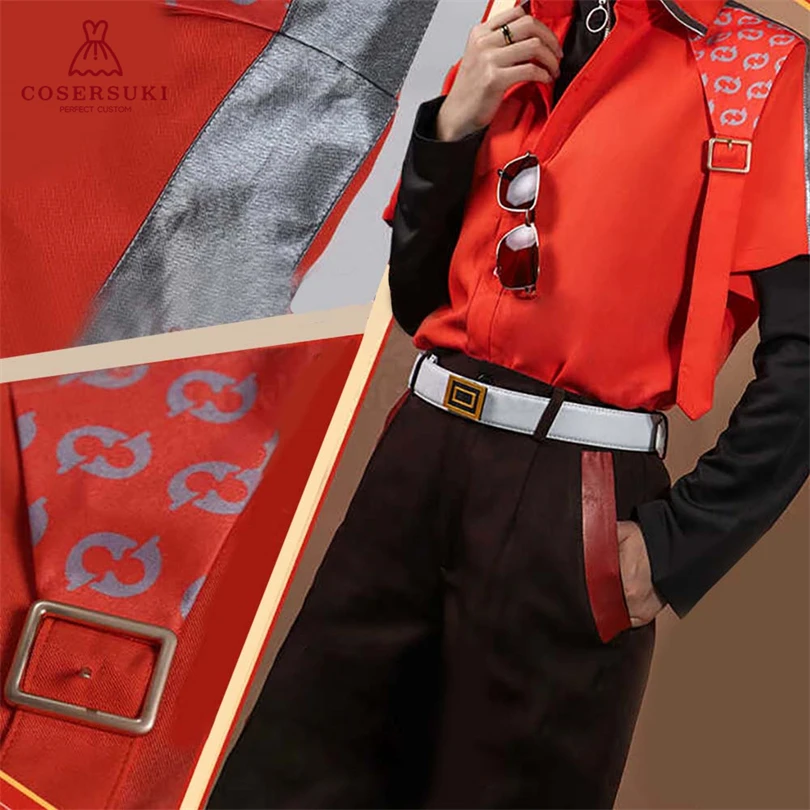 

18 полос EIGHTEEN TRIP Nishizono Renga Косплей Костюм Головные уборы Хэллоуин Карнавал Конвенция Подарки Наряд