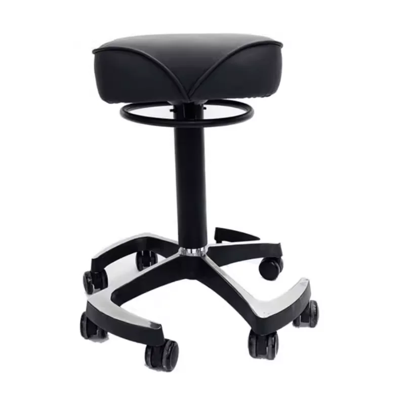 Barber shop big stool hair and nail salon special stool rotating lifting stainless steel high quality special