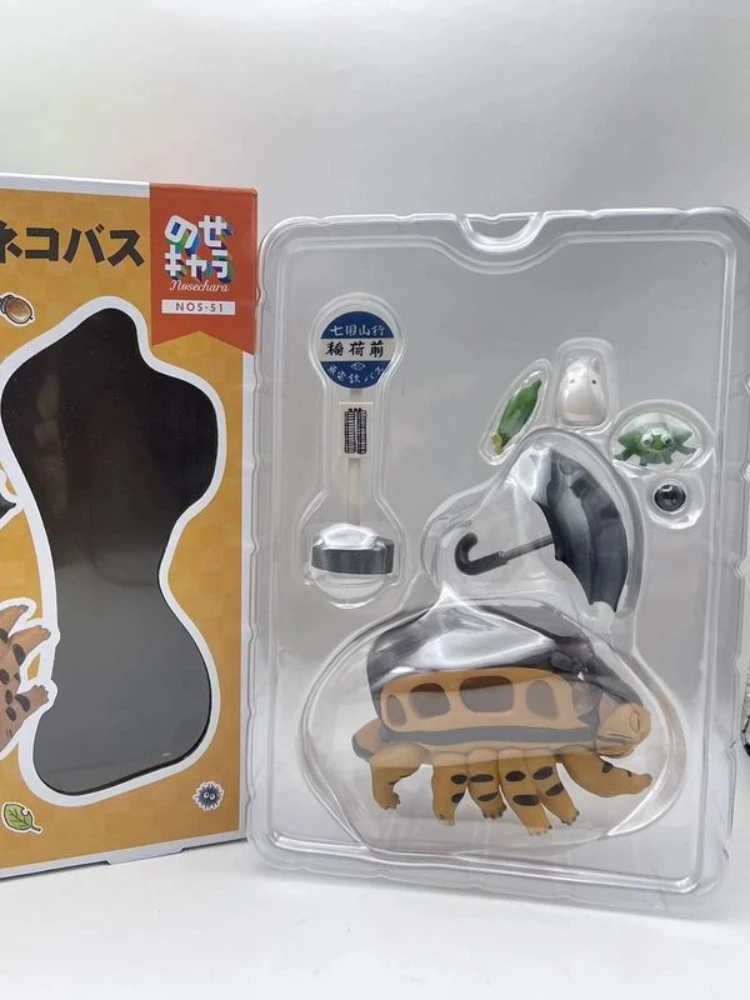 Vente chaude Spot Anime film poupée couches fleurs chats noirs couches musique sans visage hommes dessin animé en boîte Figurines enfants cadeau