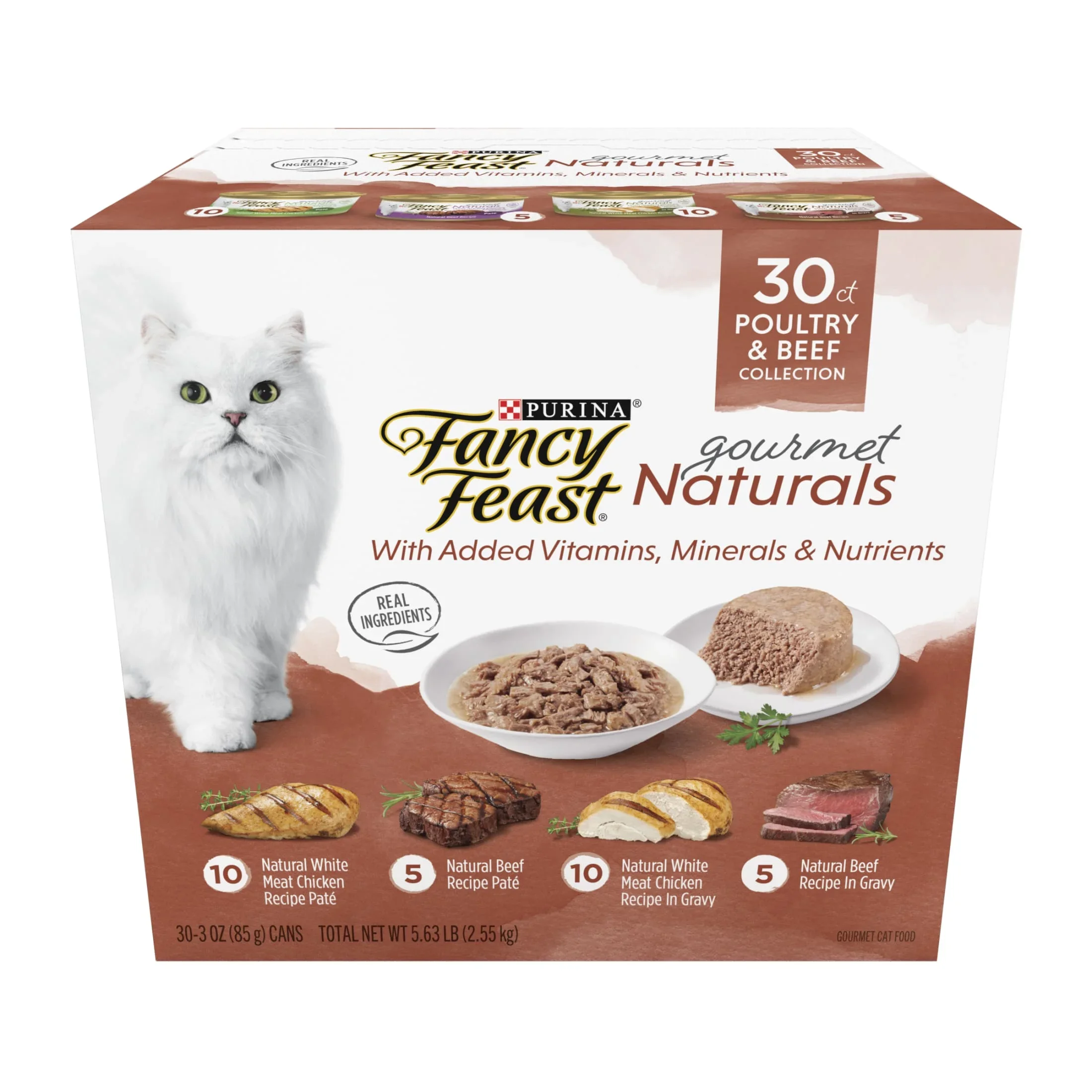 Gourmet Naturals Kitten Wet Food Poultry Beef Recipe 3 oz Cans