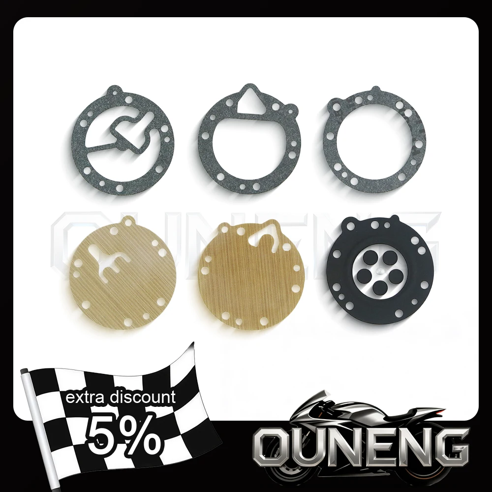 Carburetor Repair Kit For Tillotson HD Diaphragm Carburetor Rebuild Kit 07-451402 Garden Power Tool Engines Accessories