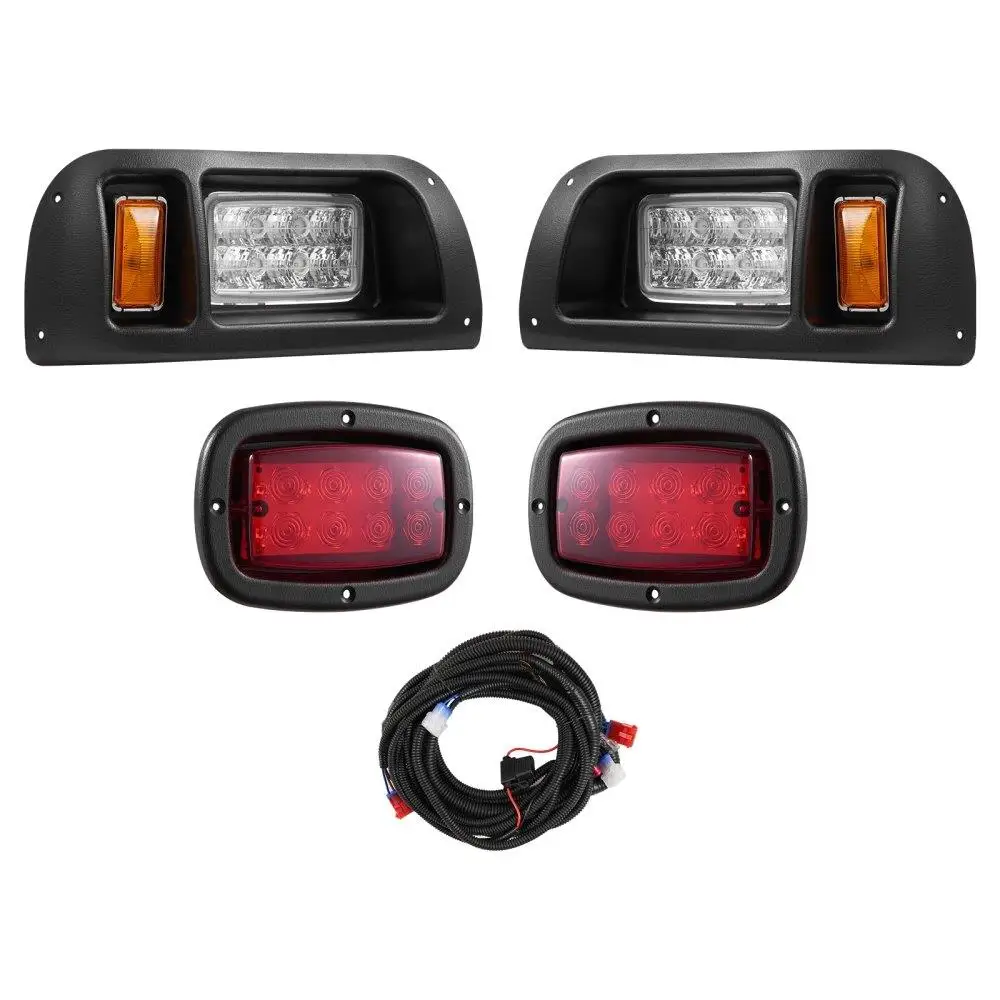 

12 Volt for GOLF Cart Headlight Tail Light Kit For ezgo TXT 1996-2013 Models