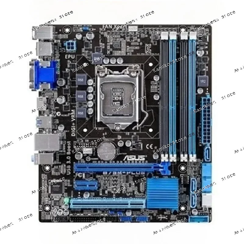 

Материнская плата lx lga1155 b75/h61 – p8b75-v / b75m-plus / p8b75-m, все твердотельные конденсаторы, поддержка процессоров 2-го/3-го поколения.