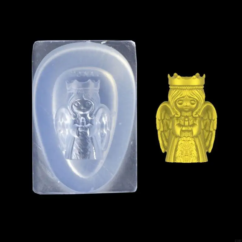 

R3MC Барокко Купидон Магический Уад WAND Art Art плесень силиконовый резин