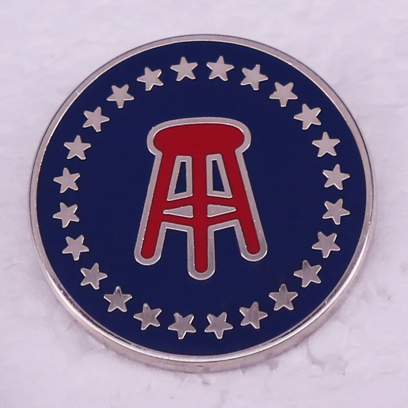 Rot bank muster sport pop kultur website logo abzeichen emaille pin schmuck