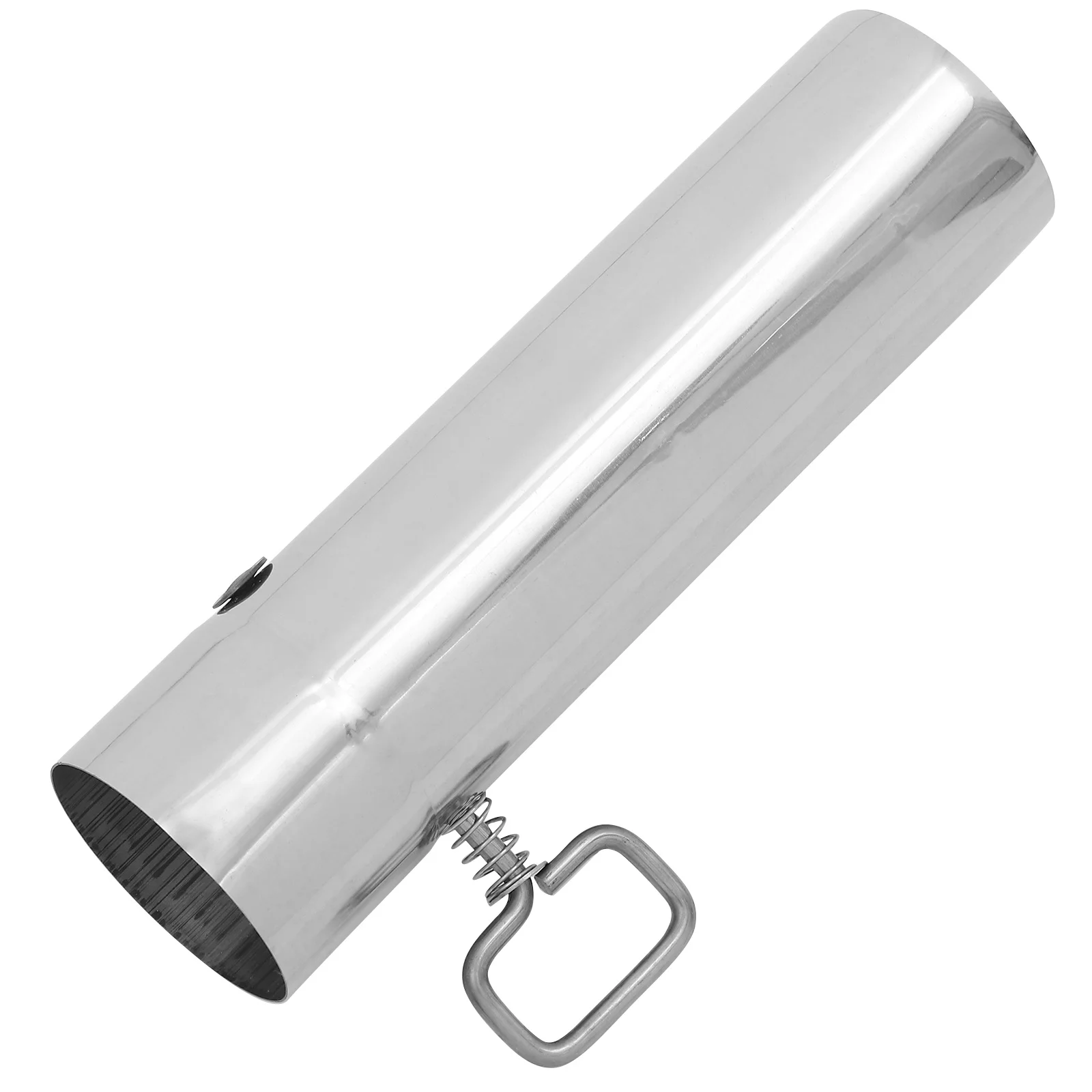 

Stainless Steel Chimney Pipe 60Mm Dia Fire Stove Flue With Damper Control Heat Resistant Camping Stove Exhaust Pipe For