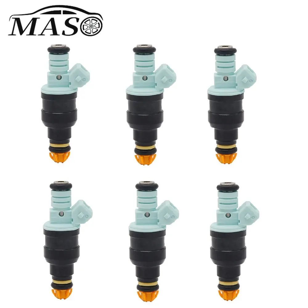 

6Pcs Fuel Injectors Nozzle 0280150415 for BMW 325I 325IS 525I 323I 323IS 525I 525IT M3