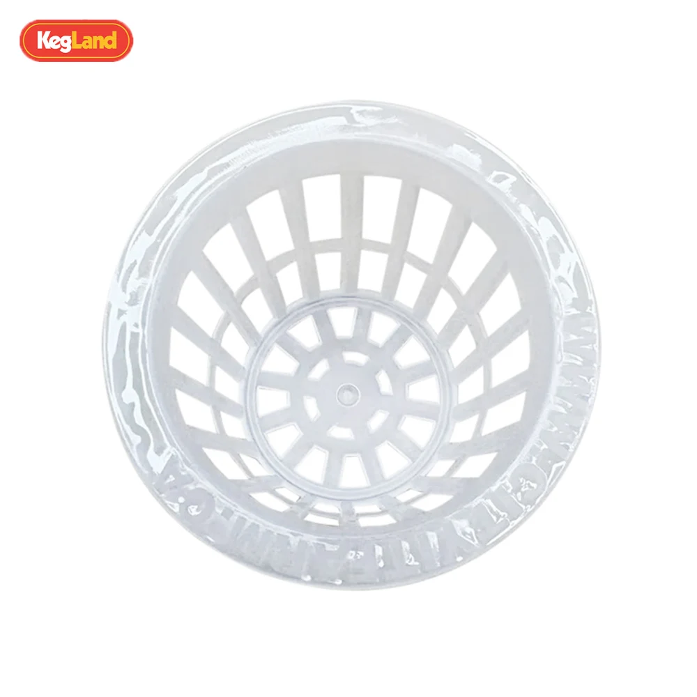 KegLand 50mm Hole Nursery Pots Cup Plant Grow Net Garden Slotted Mesh Basket 12pcs/set Vegetable Planter Holder