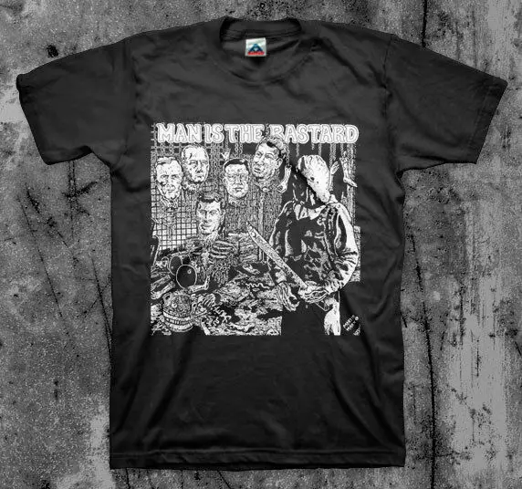 Man is the Bastard 'Sum Of Men' T shirt  High Quality 100%Cotton Short Sleeve