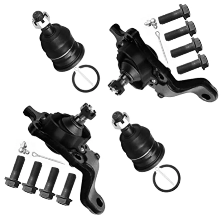 

4pcs Front Suspension Kit Lower Ball Joint Upper Ball Joint Fit 2004-2006 For Toyota For Tundra 2004-2007 For Toyota For Sequoi