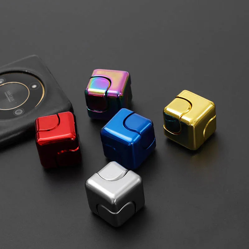 Quadrado flipo flip brinquedo descompressão girando ponta do dedo giroscópio liga cubo anti-ansiedade dedo brinquedo fidget mão spinner ventilação brinquedos
