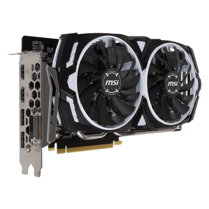MSI GAMING GeForce GTX 1060 3GB GDRR5 192-bit HDCP Support DirectX 12 Dual Fan VR Ready OC Graphics Card (GTX 1060 ARMOR 3G OC)