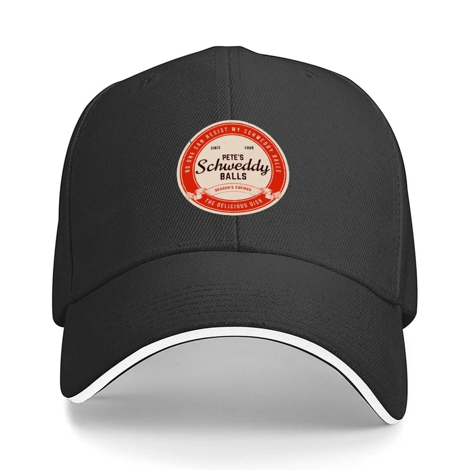 

Pete’s Schweddy Balls Baseball Cap Big Size Hat dad hat Luxury Cap Visor Hats For Men Women's