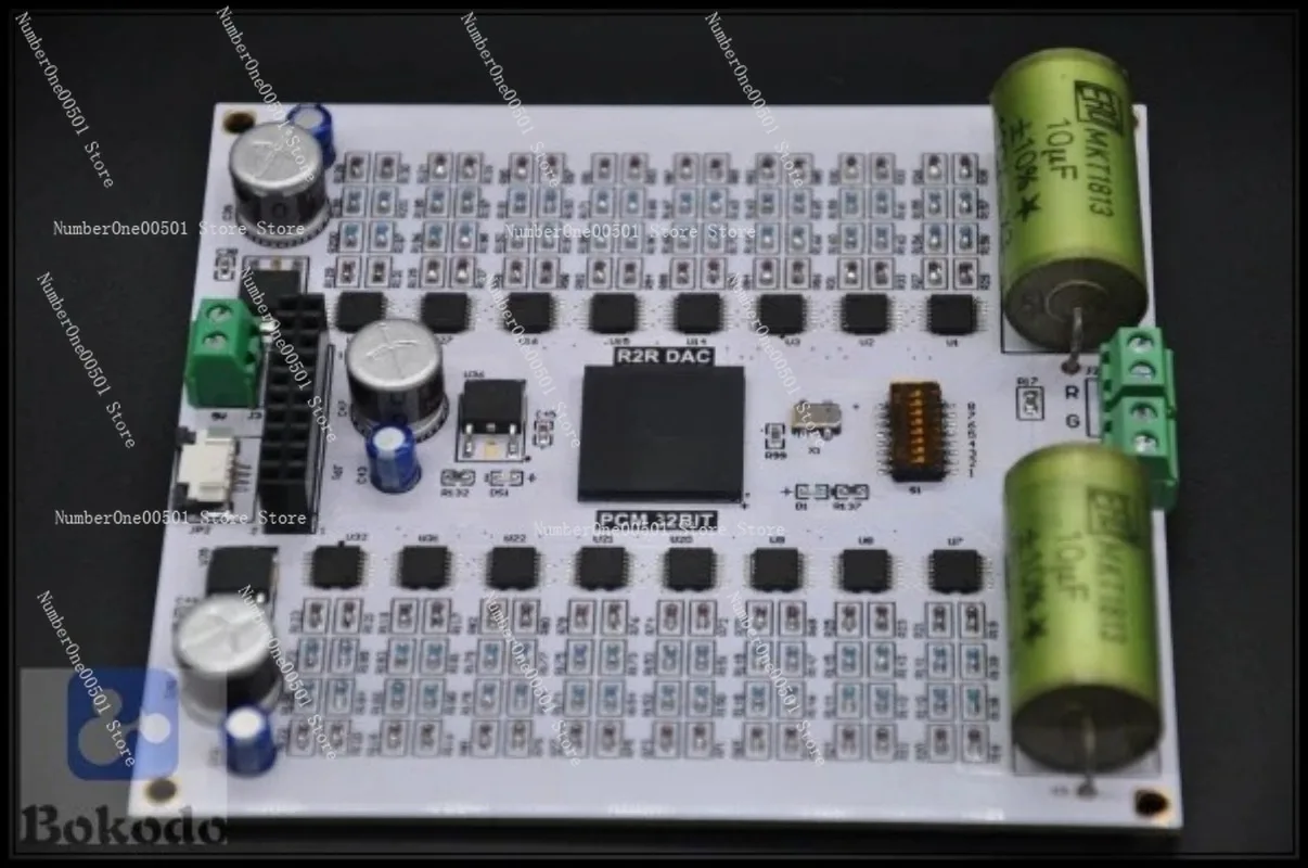 D-PCM32_V3.0 R2R Discrete 32 Bit DAC Stereo Display Coaxial Input for CD Player