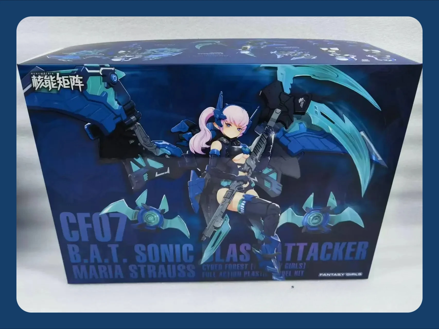 

В наличии MARIA STRAUSS Nuke Matrix CF07 CYBER FOREST B.A.T. Модель сборки машины ATTACADOR SONIC Коллекционная модель украшения