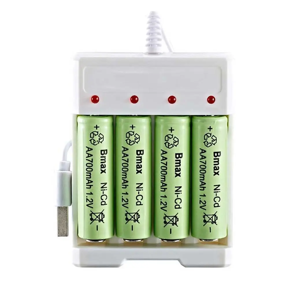 Smart Charger AA Battery Li-ion Battery Batteries USB Charger Lithium Battery Charger Battery Charger Battery Charging Station