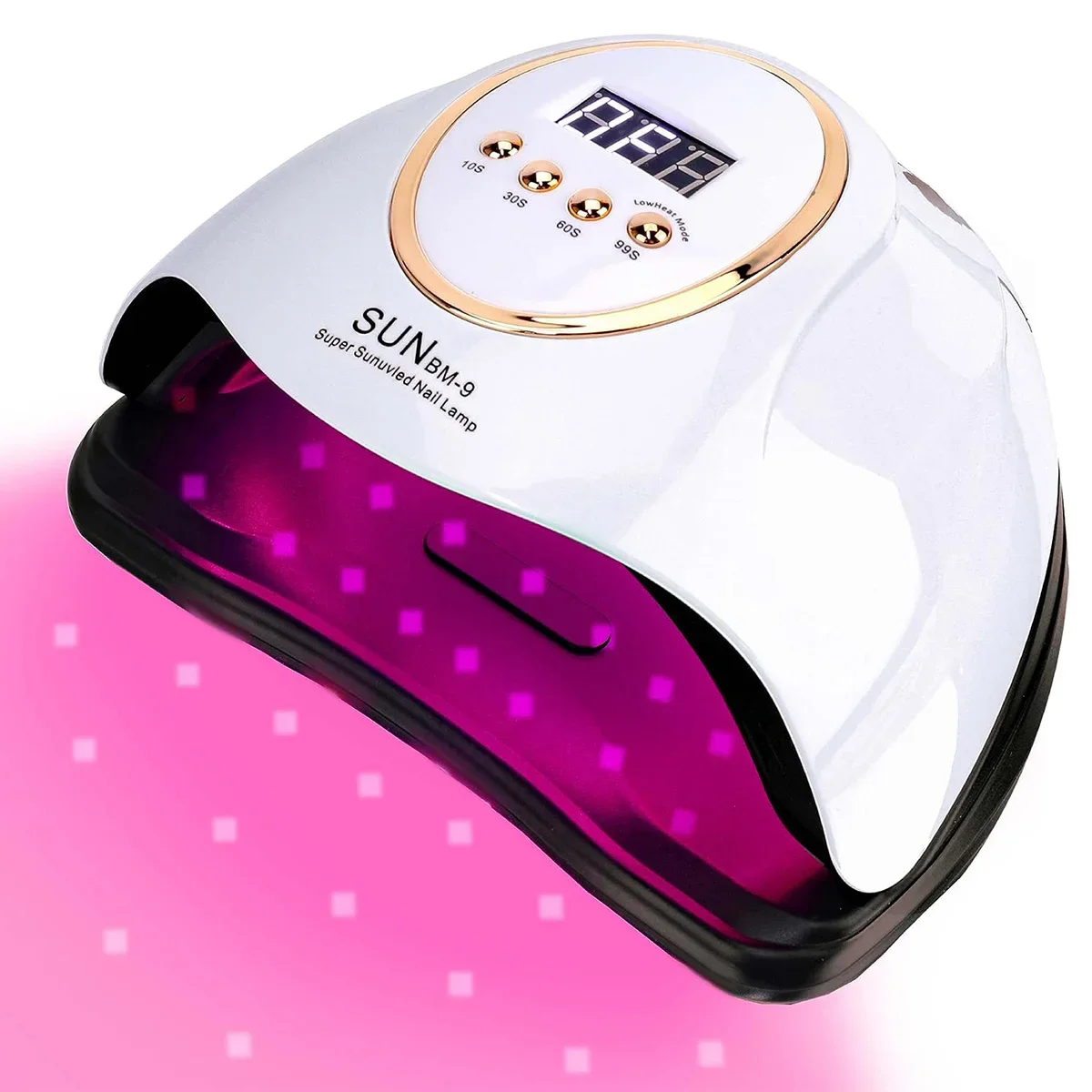 Nail Dryer Machine Professional Manicure Lamp UV ELD High Power Nail Light With Auto Sensor Smart Nail Salon Equipment Tools