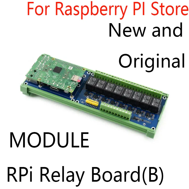 Triac HAT for Raspberry Pi Integrated MCU UART / I2C Raspberry Pi Expansion Board Power Relay 8-Ch Relays 2-CH