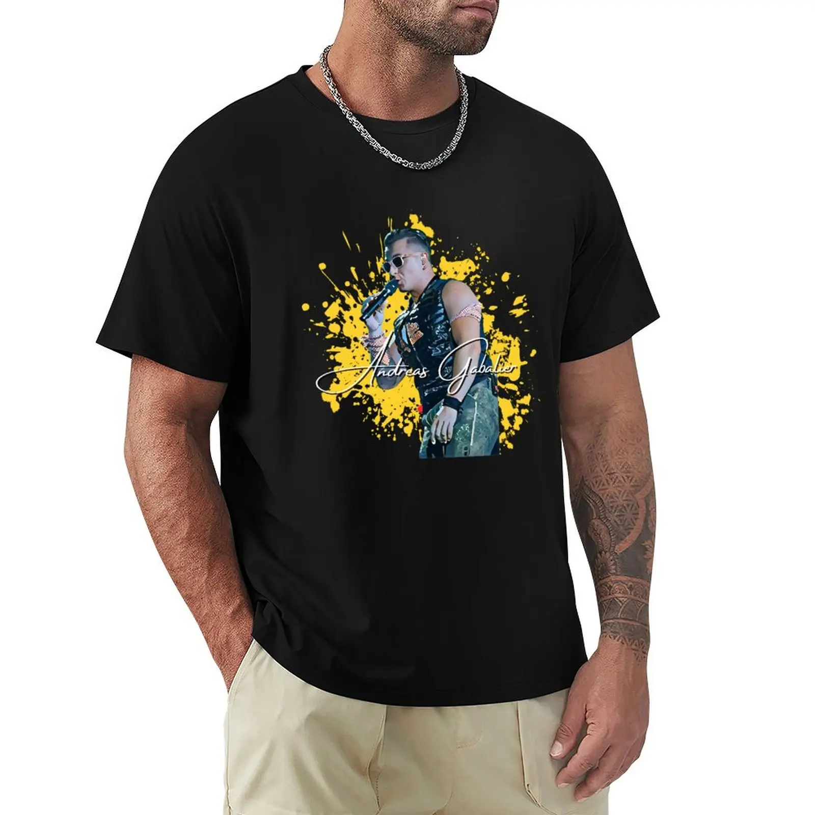 Andreas Gabalier T-Shirt t shirts for man cotton soft T-Shirt