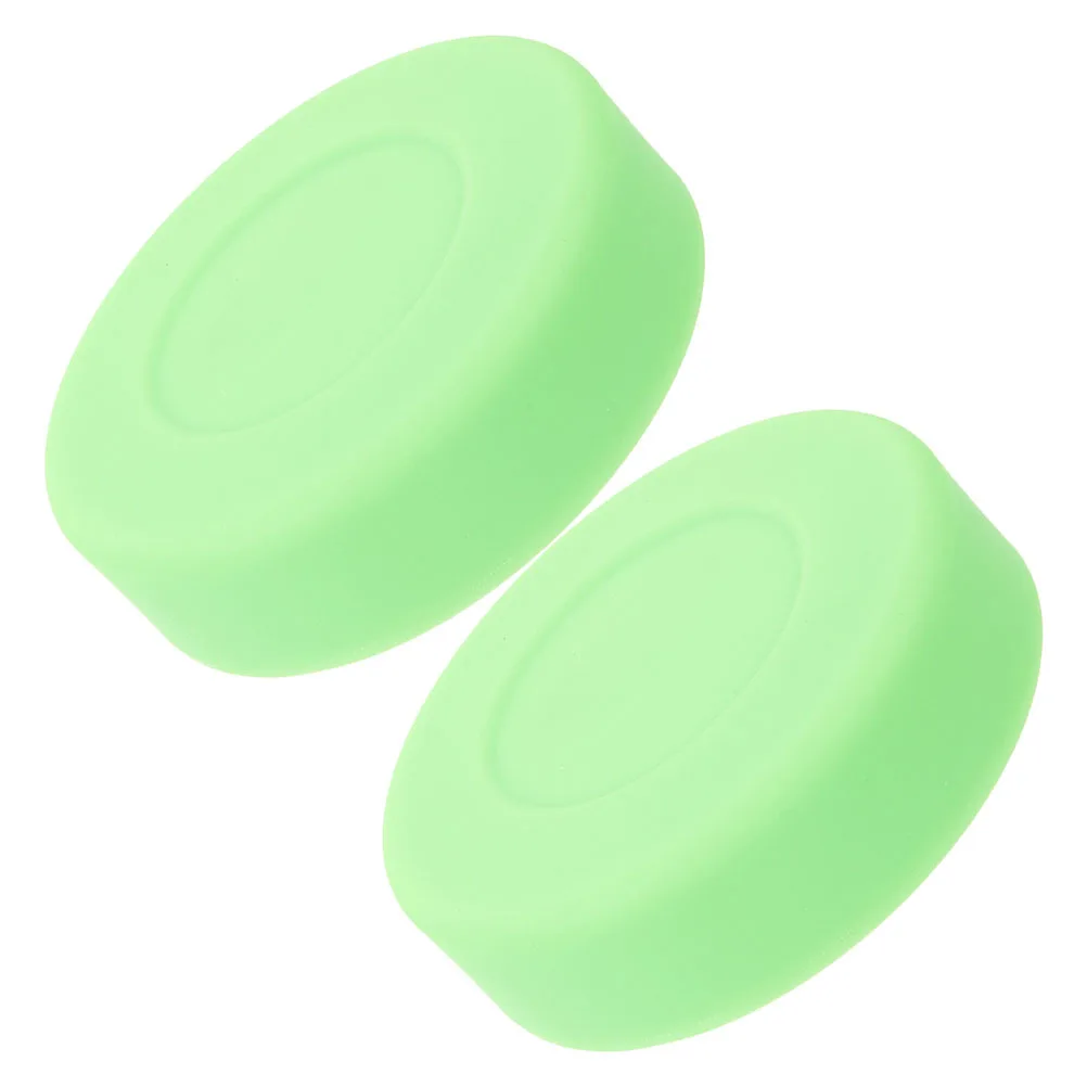 

2pcs Ice Hockey Puck High-Density Lightweight For Smooth Glide Indoor Outdoor Courts Training Competition Sports Puck