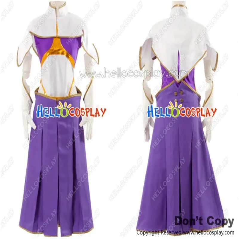 

Mobile Suit Gundam SEED Destiny Meer Campbell as Lacus Clyne Cosplay Costume Outfit Dress H008
