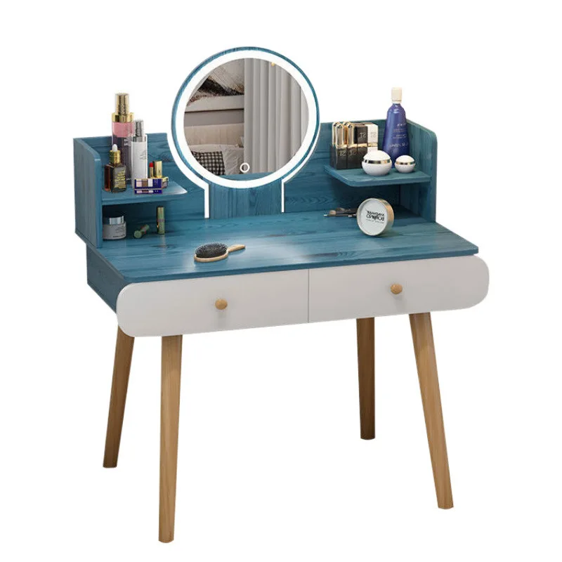 como-piccola-casa-in-affitto-con-camera-da-letto-soggiorno-toletta-moderna-e-semplice-con-lampada-a-specchio-per-il-trucco-piccola-fabbrica-di-tavoli