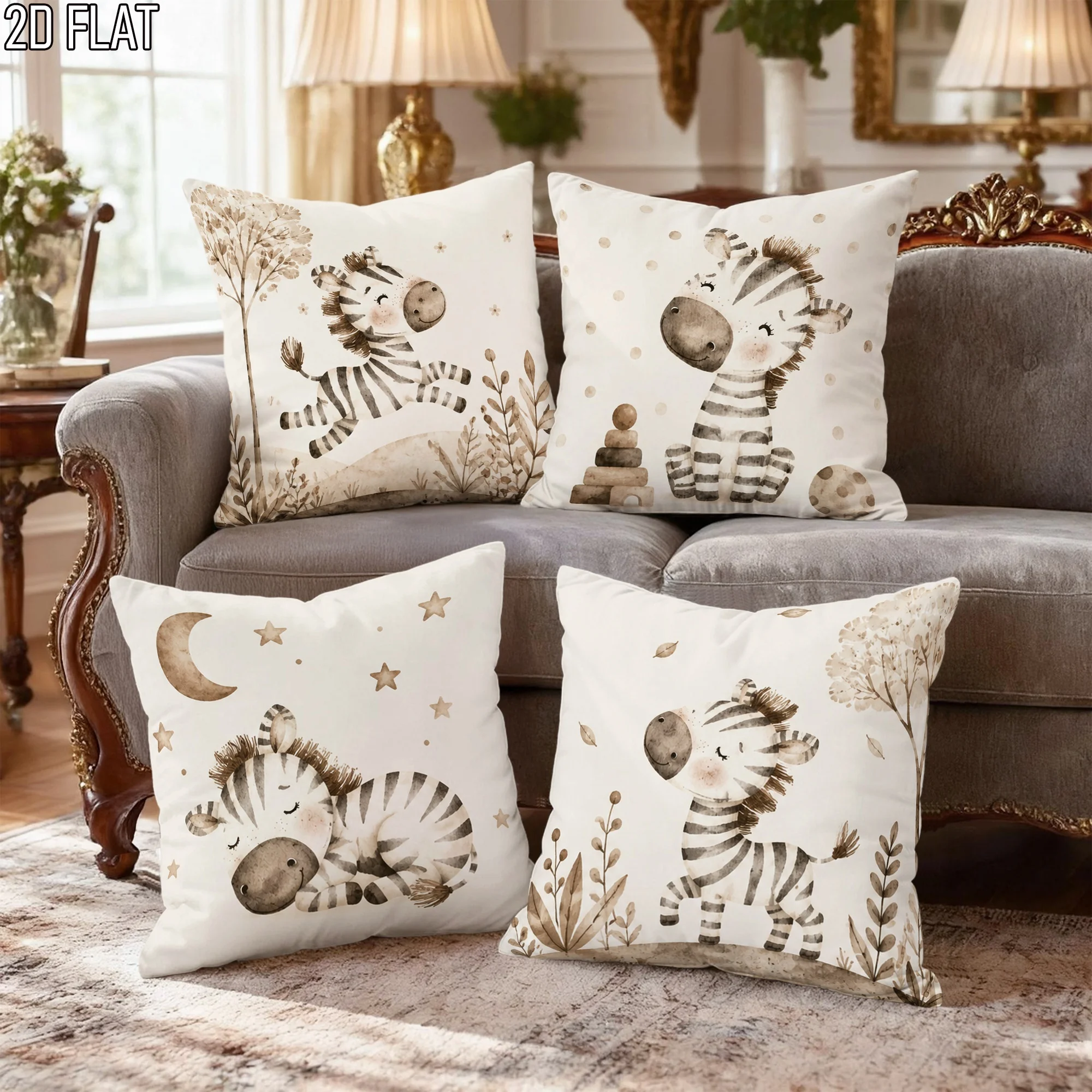 Cute Zebra Nursery Pillowcase  - đánh giá và giá Baby Nursery Bedding