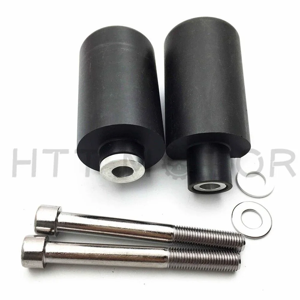 

Set Sport Bike No Cut Black Frame Sliders For 2005-2006 Suzuki GSXR 1000 Aftermarket Motorcycle Parts Crash Protector