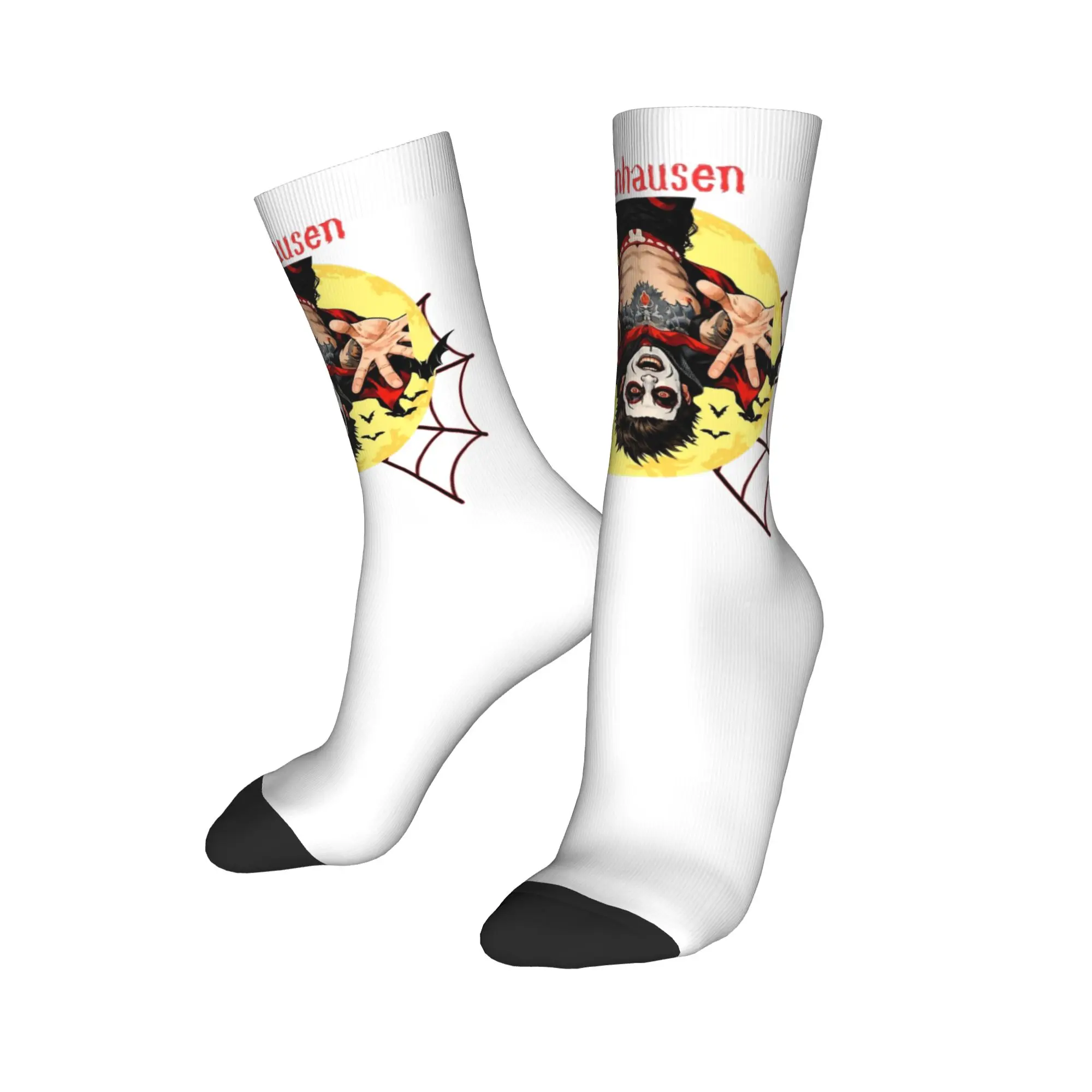 

Autumn Winter Casual Men's Women's Danhausen Funny Wrestling Socks Sweat Absorbing Basketball Socks