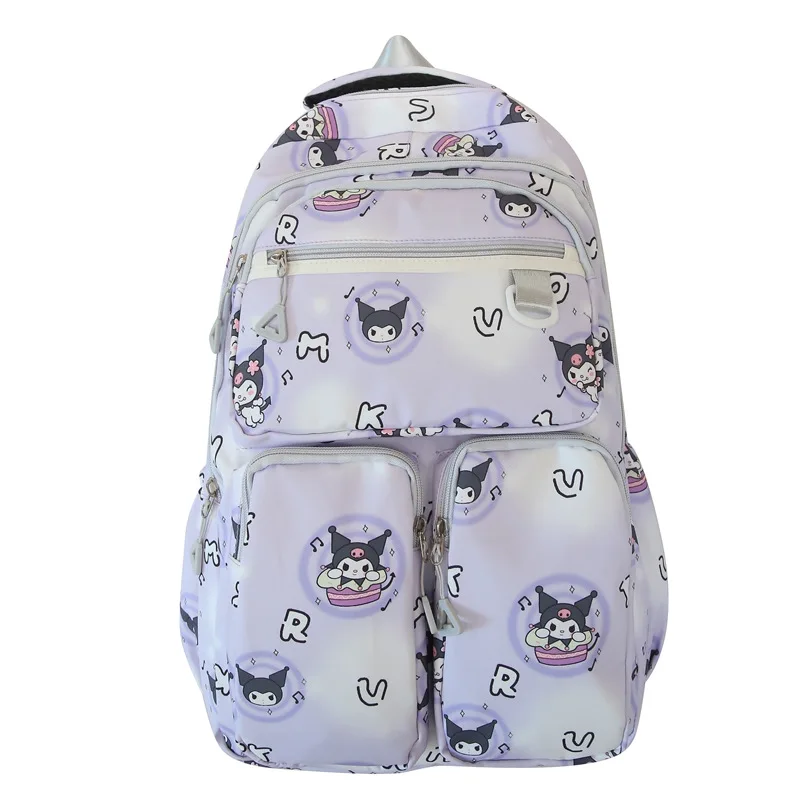 Sanrio New Clow M Backpack Simple Cute Fashion Backpack Student Large Capacity Decompression Schoolbag