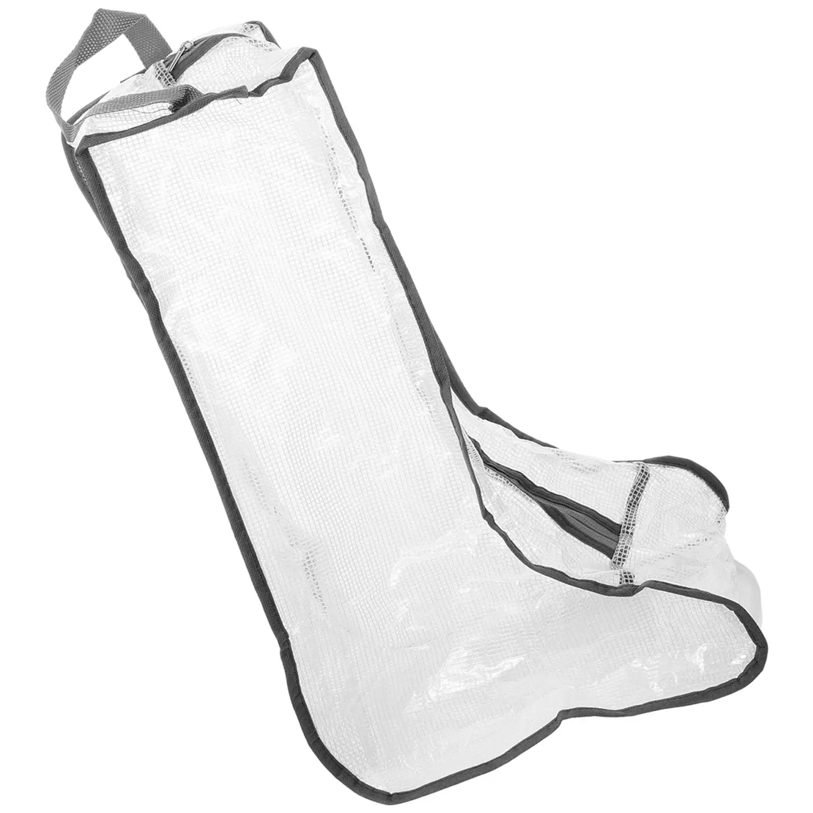 

Shoe Storage Bag PVC Mesh Zipper Tall Boots ganizer 28x20x48cm Travel Waterproof Dustproof Reusable Shoe Bag