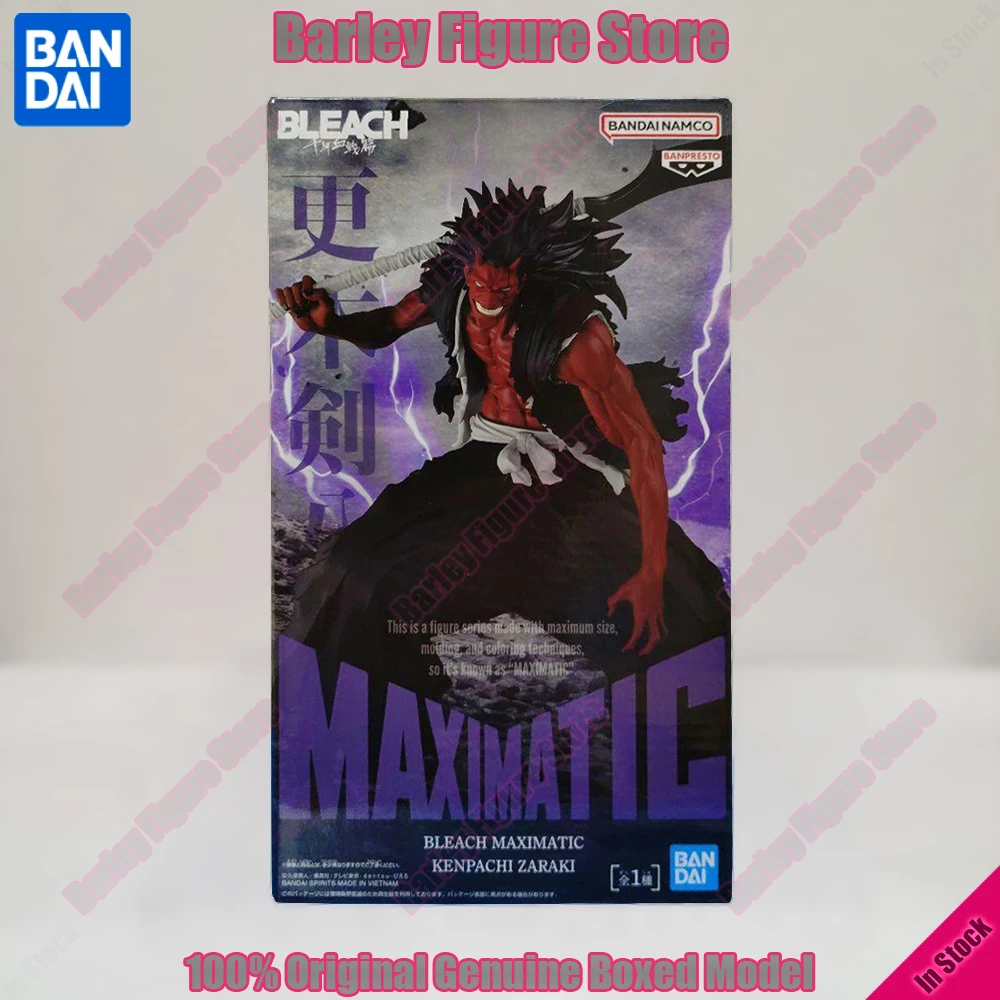 Официальная фигурка BANPRESTO MAXIMATIC BLEACH Кенпачи Зараки в форме Банкай Демона, 24 см, коллекционная модель, подарок.