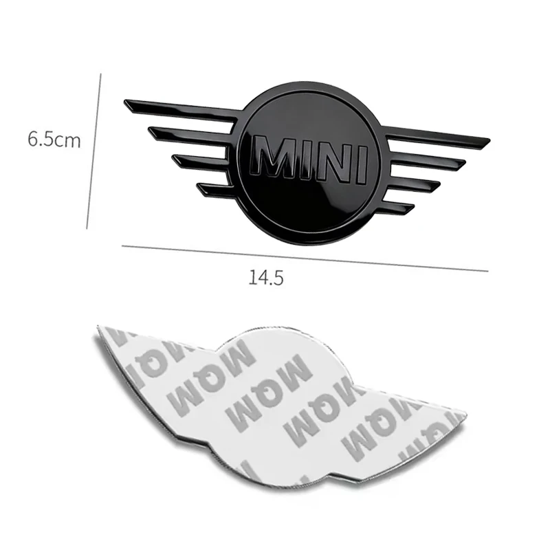 ABS Mini Auto Frontemblem Heckaufkleber Logo für Mini Cooper JCW Works R56 R50 F54 F55 F56 F57 F60 R52 R53 R55 R57 R58 R59 – Detail 7