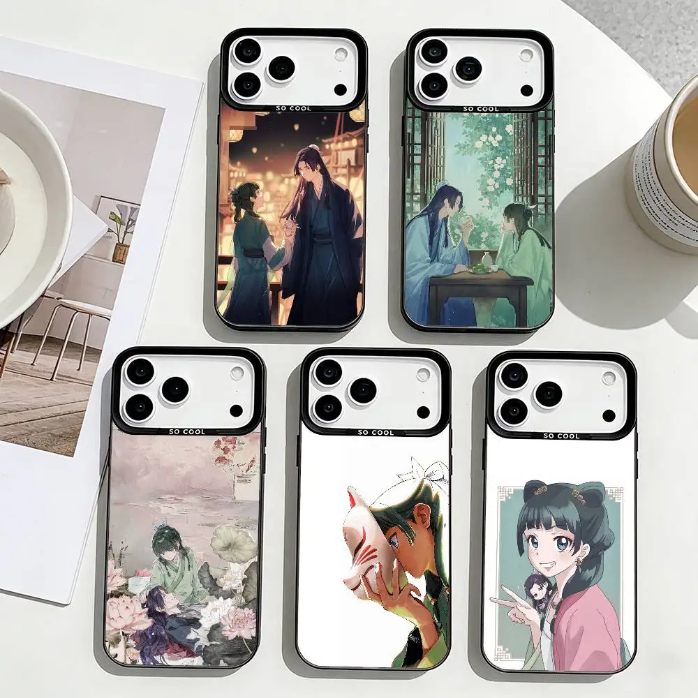 

T-The A-Apothecary Diaries Phone Case For iPhone17,16,15,14,13,12,Pro Max Black Colorful Phone case