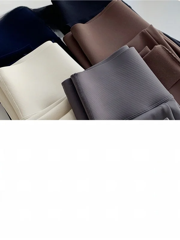 Pantalon de Yoga taille haute doublé en peau d'arche pour femmes, couche de Base chaude et amincissante, pantalon Long décontracté pour le levage des fesses