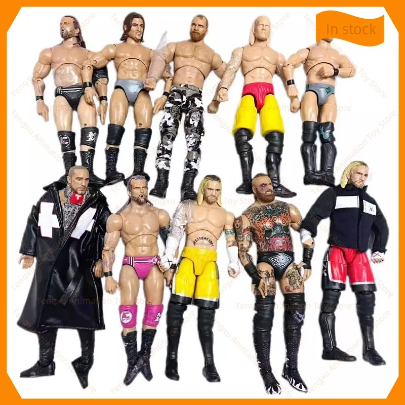 WWE Mattel Genuine Bulk Wrestler Wrestler 7-inch Movable Doll Doll Hand Model