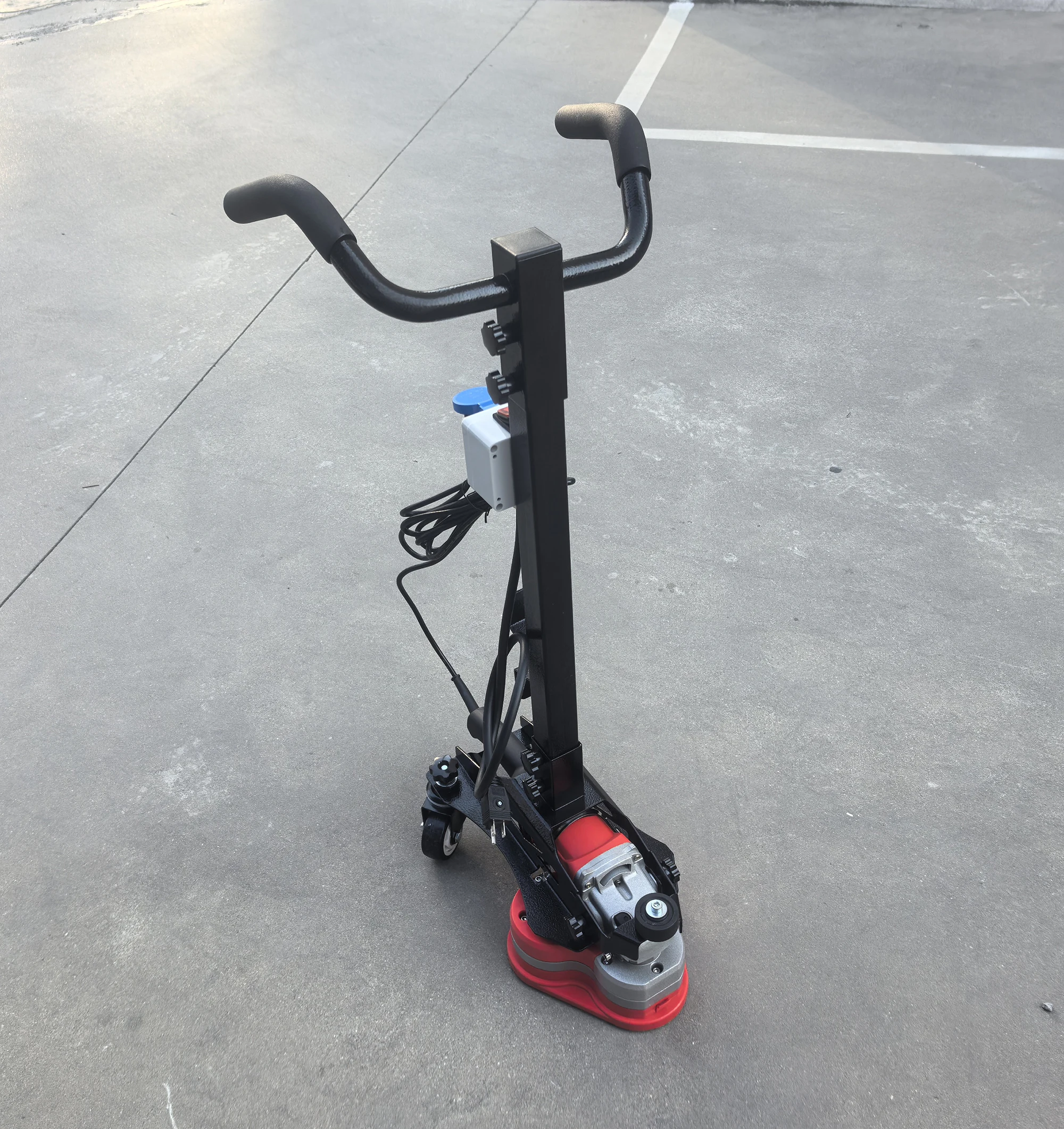 Hot Sale Fly Fish High Efficiency 4HP Concrete Grinder Handheld Floor Polishing And Edge Grinding Machine